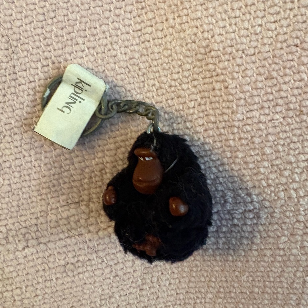 Kipling Pink Monkey Keychain - image 6